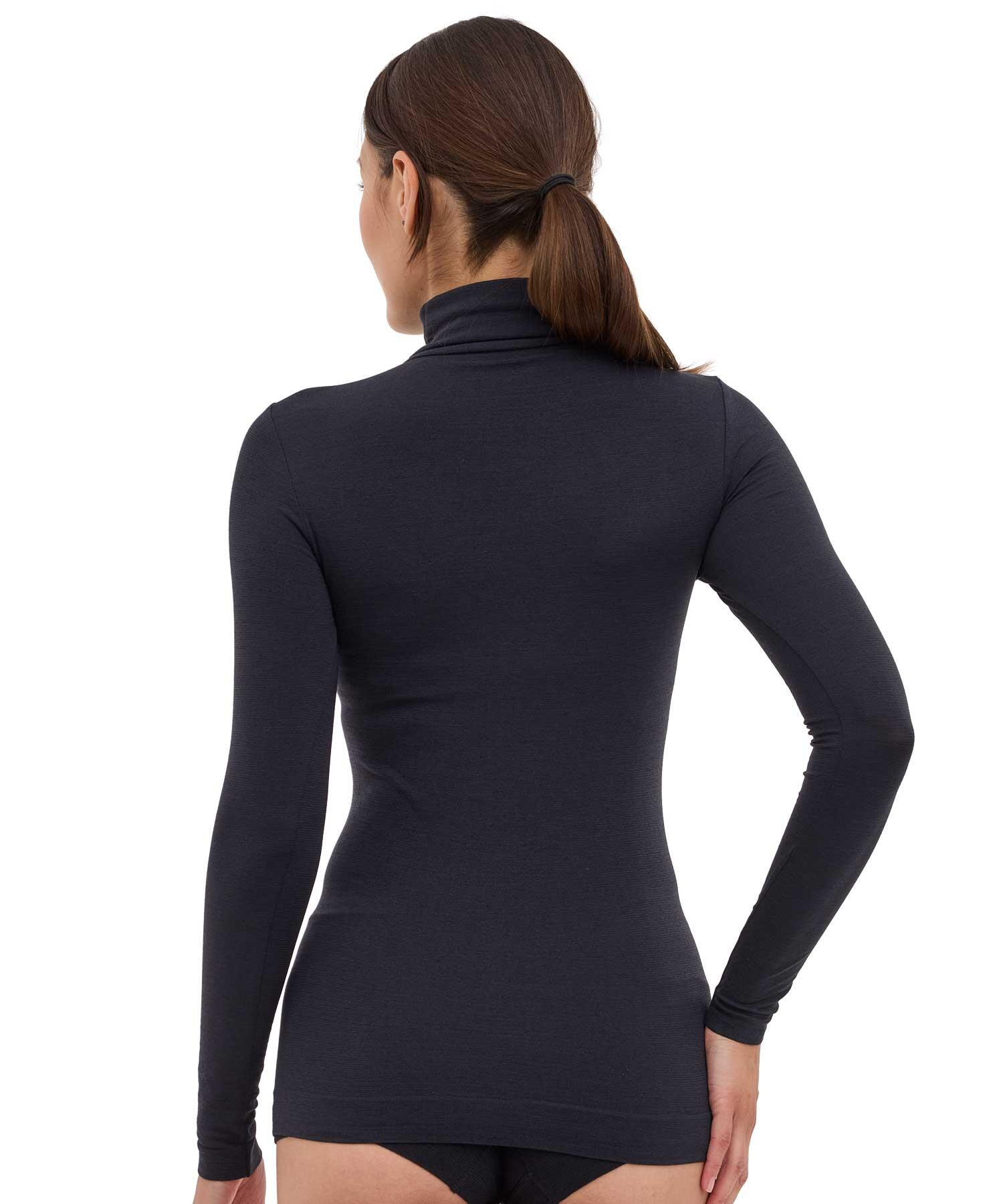 Koszulka damska golf z wełną Brubeck COMFORT MERINO 2/5