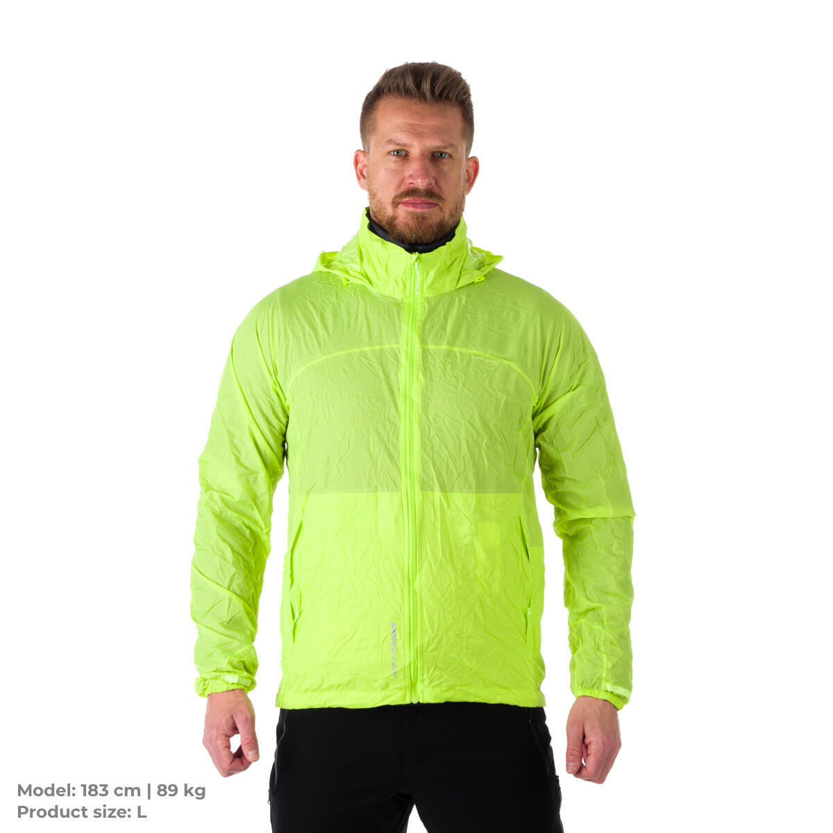 Pánská nepromokavá multisportovní bunda sbalitelná 2L NORTHKIT 4/7