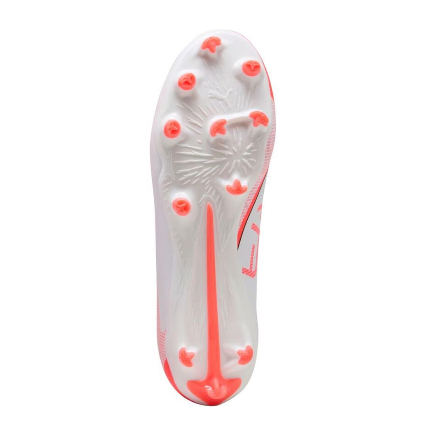 Botas de futebol Ultra 5 Play Firm Ground para homem (Branco / Vermelho) 4/6