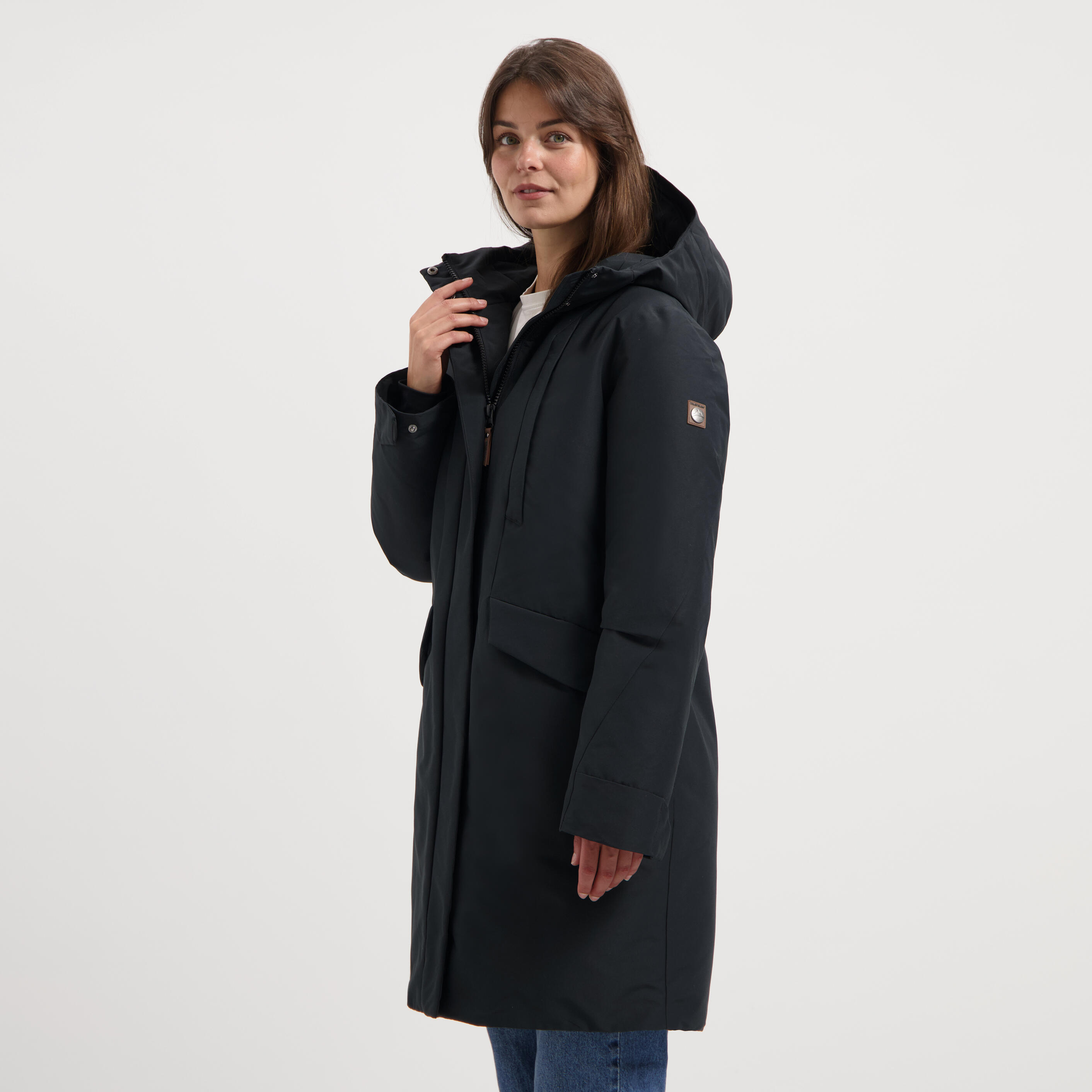 Travelin' - Linea Femme - Parka - Imperméable - Noir - Doudoune Synthétique - Noir - Decathlon