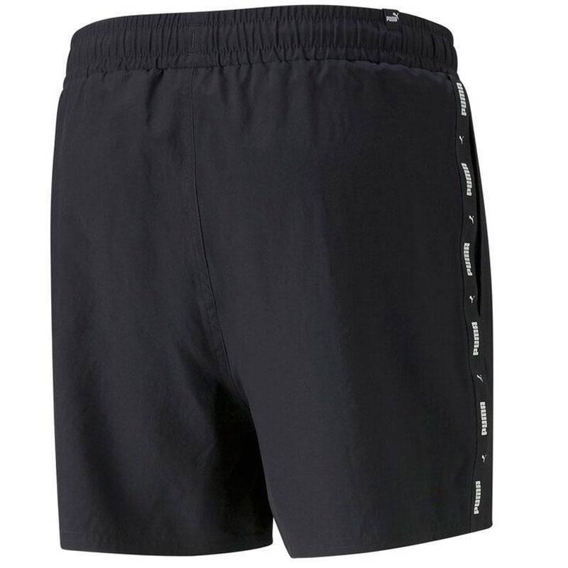 Calções Ginástica Regular com Bolso Poliéster Homem Ess+ Tape Preto 2/3