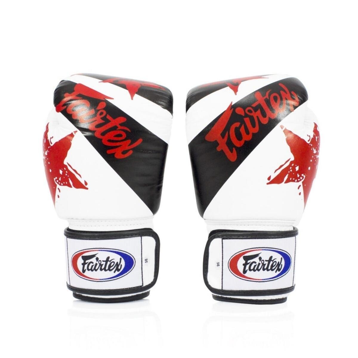 Boxhandschuhe Fairtex BGV1 – Nation Print – Weiss – 18 oz 2/4