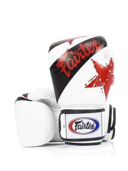 Boxhandschuhe Fairtex BGV1 – Nation Print – Weiss – 12 oz
