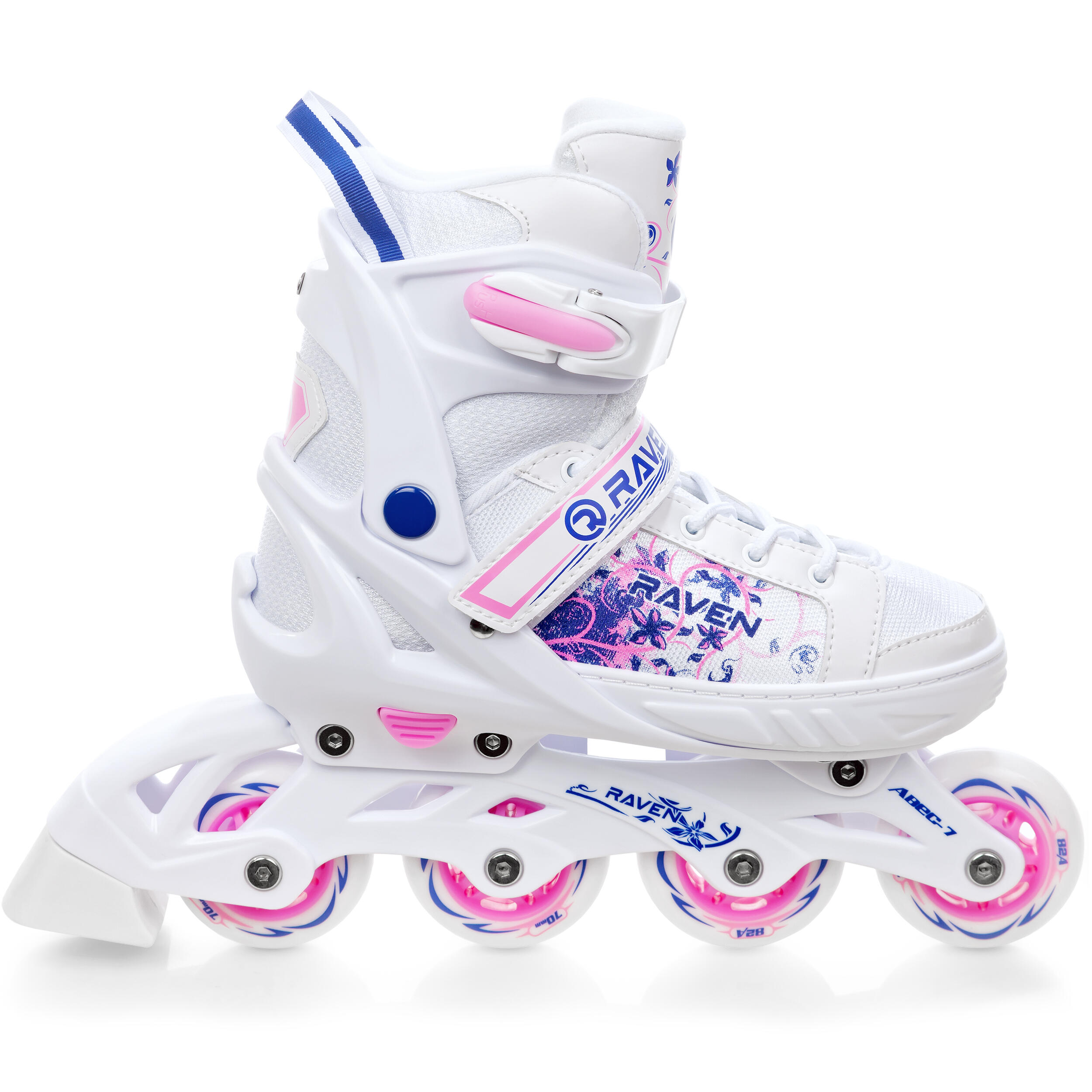 Patins de rodas ajustáveis 3 em 1 Raven Meia 5/7