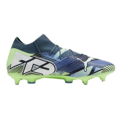 Heren future 7 match stevige grond voetbalschoenen (blauw)