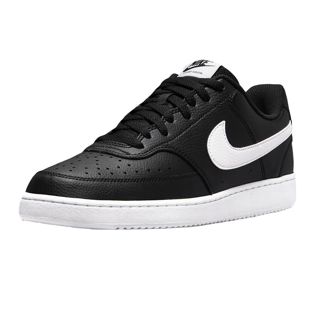 Nike - Baskets Court Vision Homme (noir / Blanc) - Chaussures De Sport - Blanc|multicolore|noir - Decathlon