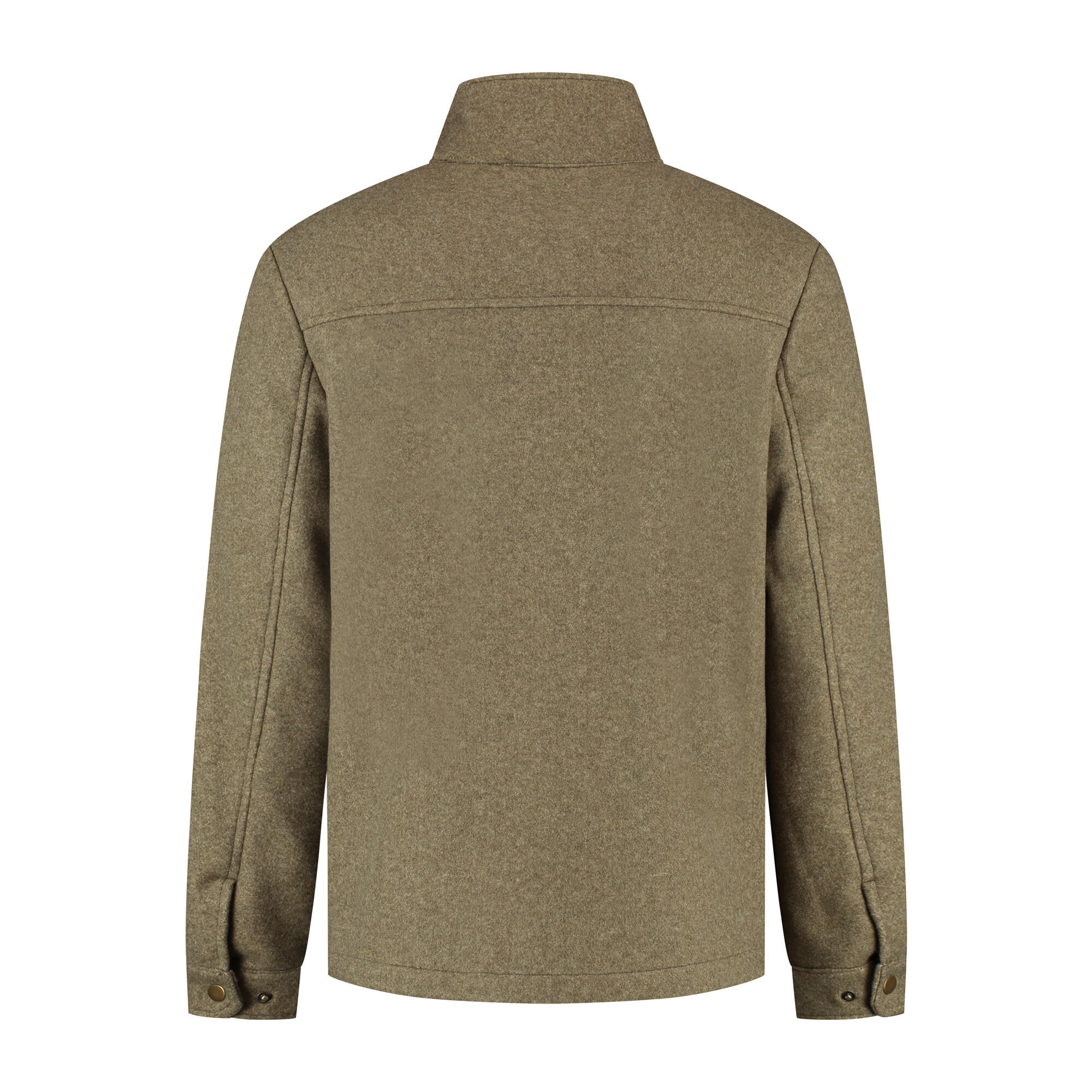 Cedric Homme - Veste légère - Rembourrée - Aspect laine - Vert 7/7