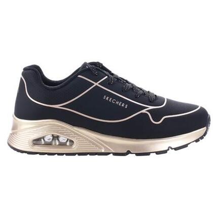 Buty sportowe dziewczęce Skechers Uno Gen1 Cool Heels sneakersy czarne