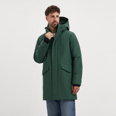 Janson heren - parka winterjas - waterdicht - donkergroen