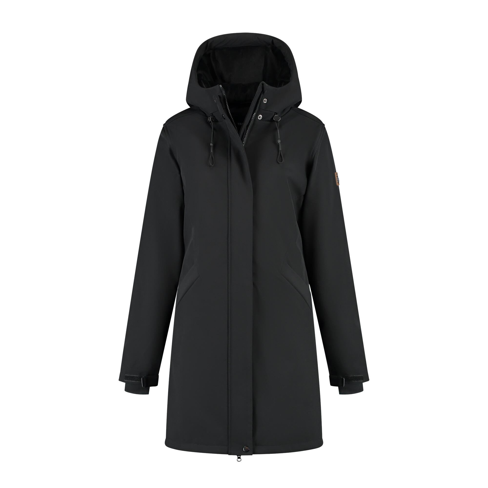 Travelin' - Elina Femmes - Veste Softshell - Rembourrée - Noir - Softshell - Noir - Decathlon