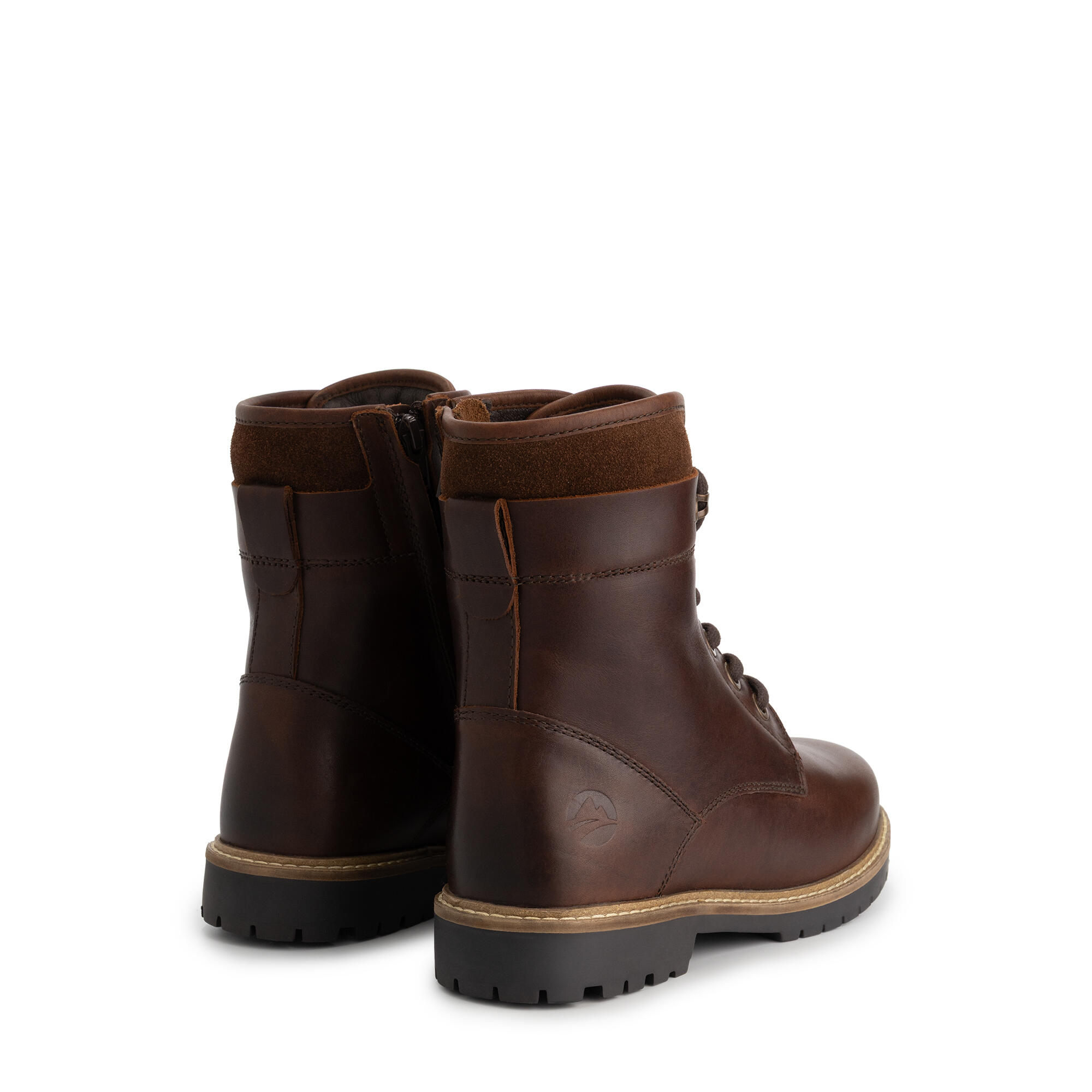 Larvik Damen - Schnürboots - Wolle gefüttert - Braun 2/7