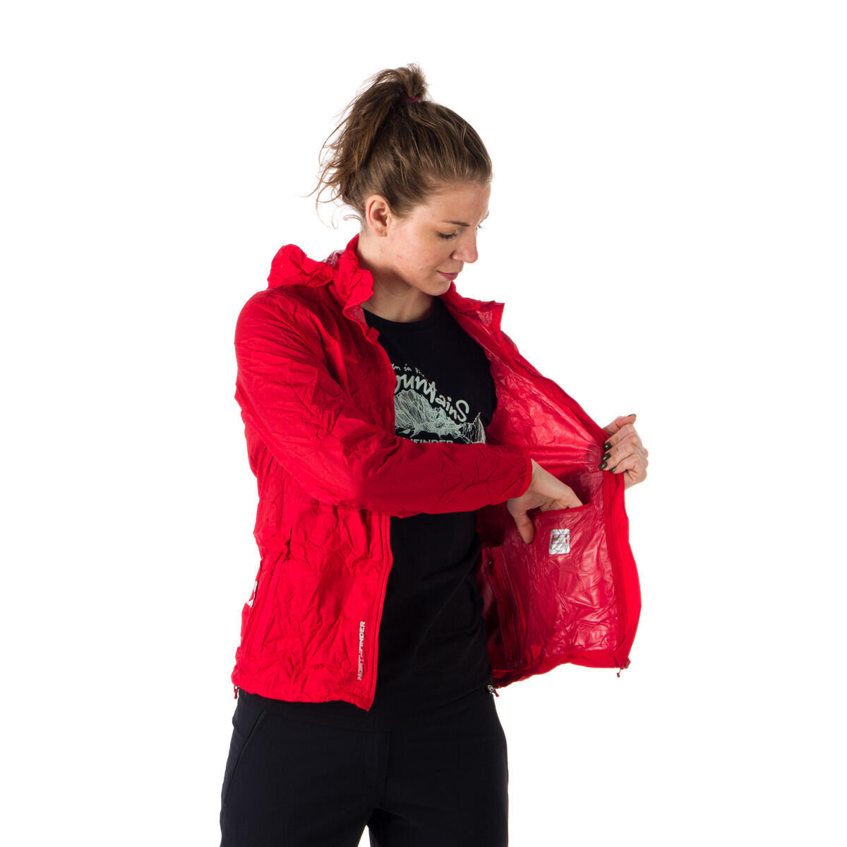 Dámská nepromokavá multisportovní bunda sbalitelná NORTHKIT 3/7