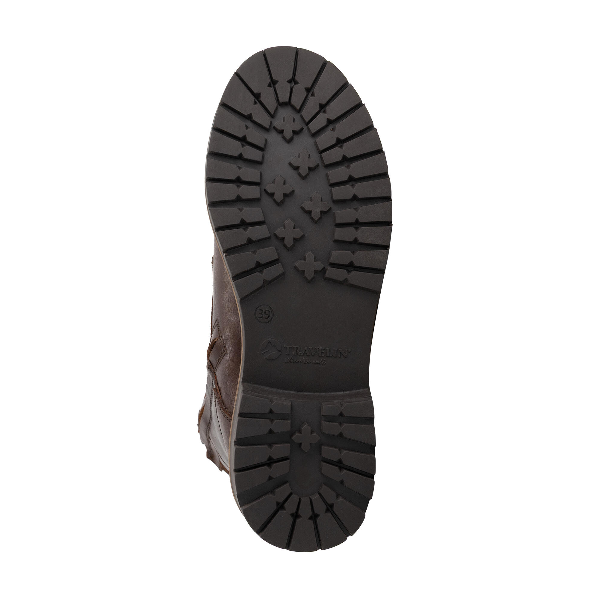 Larvik Damen - Schnürboots - Wolle gefüttert - Braun 6/7