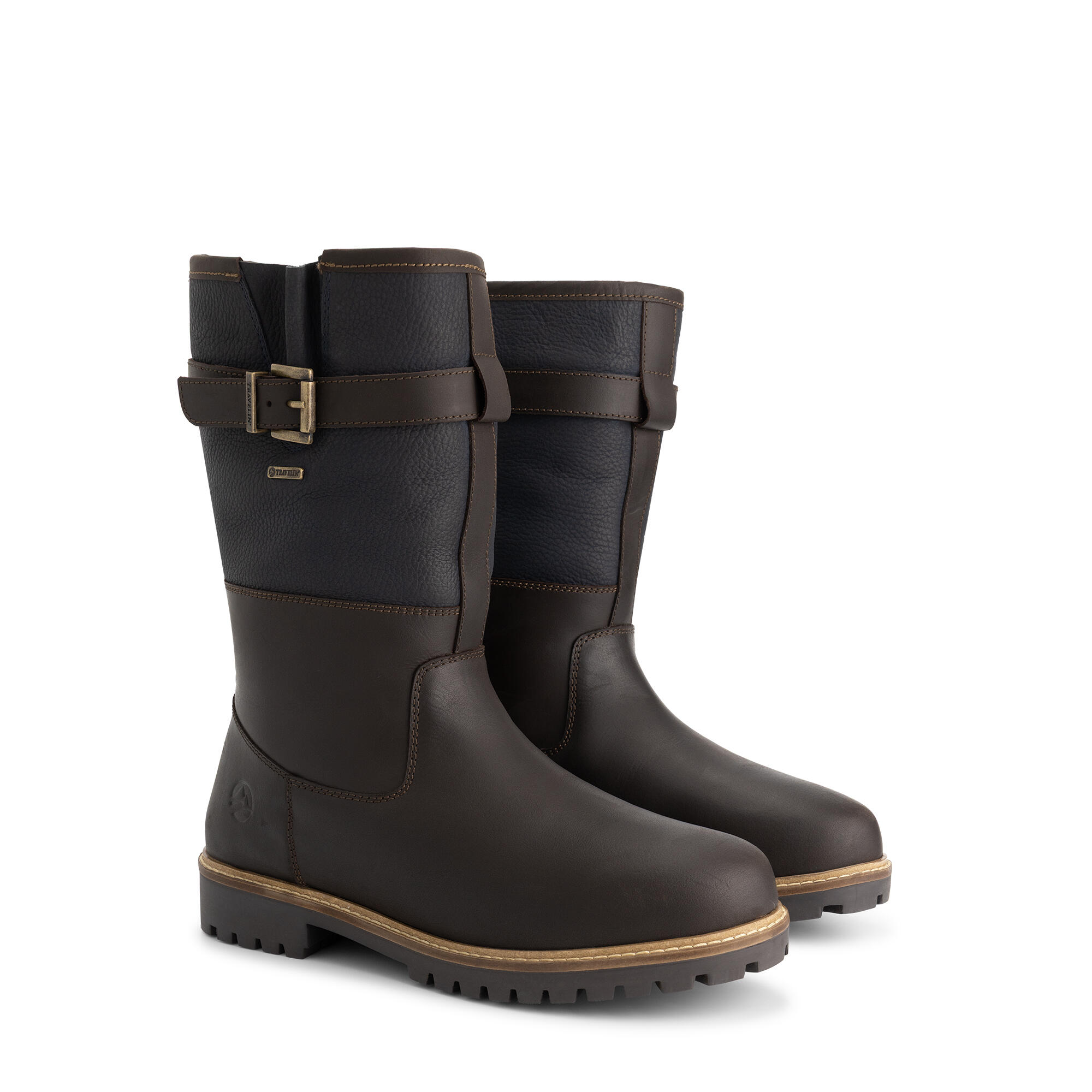 TRAVELIN' Fjaere Herren - Outdoor-Stiefel - Wasserdicht - Schwarz