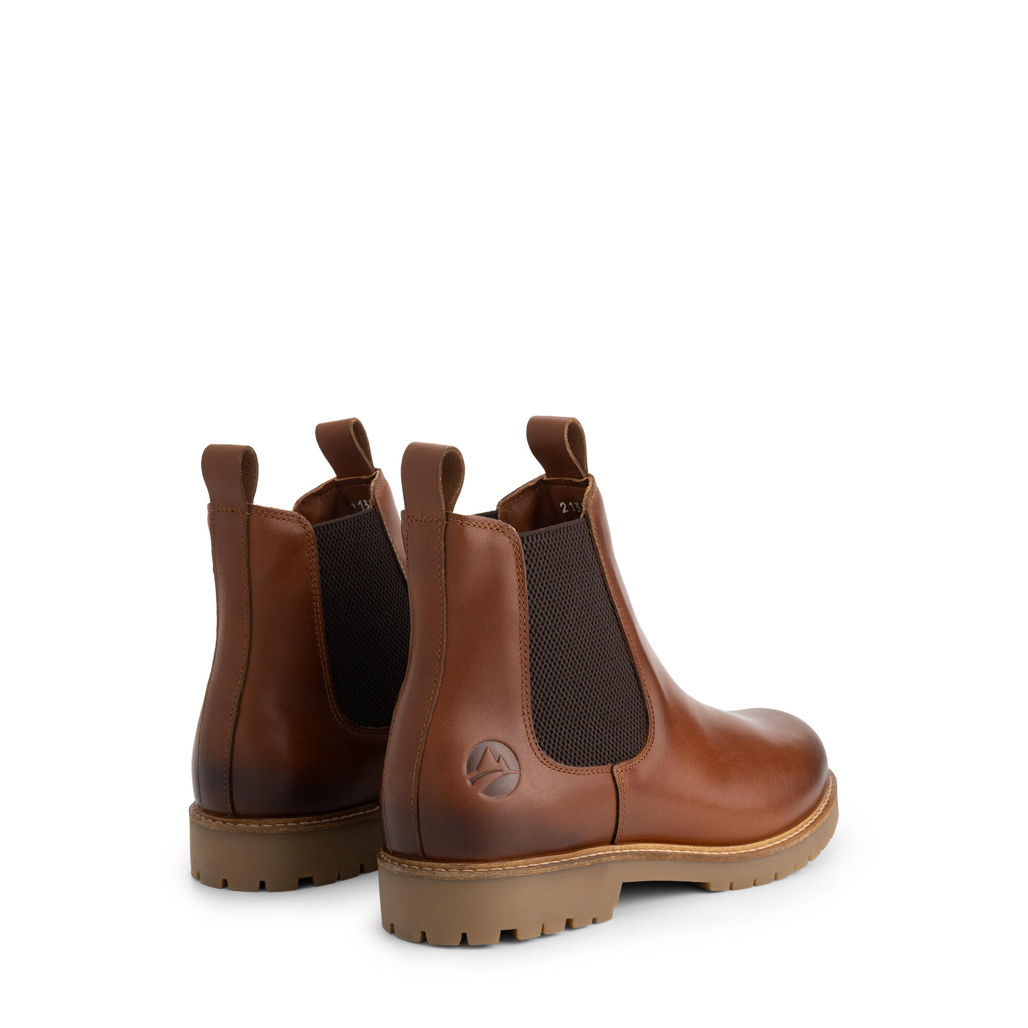 Agder Dames - Chelsea boots - Leer - Cognac 2/6