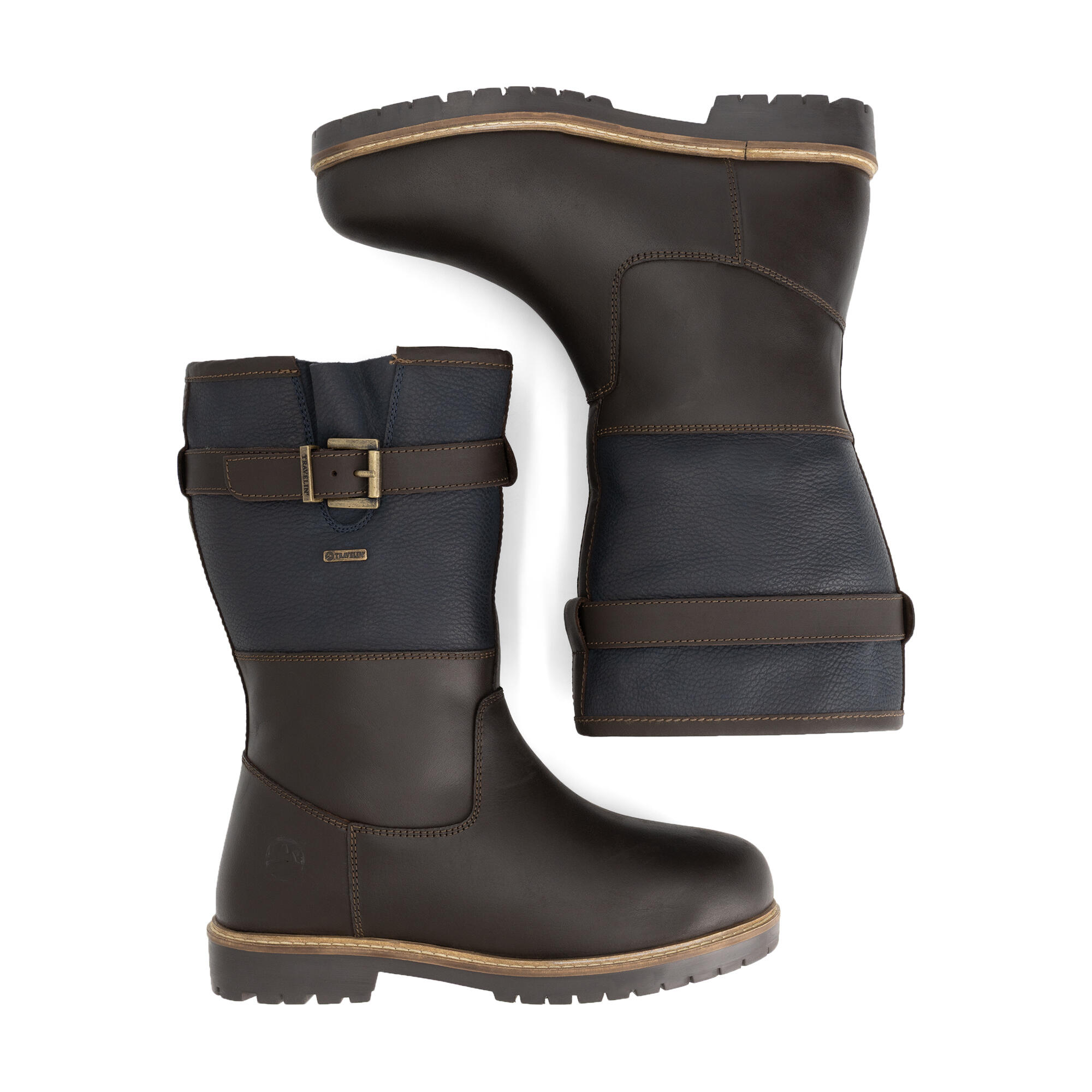 Botas outdoor Landvik mujer - Impermeables - Negras 4/7