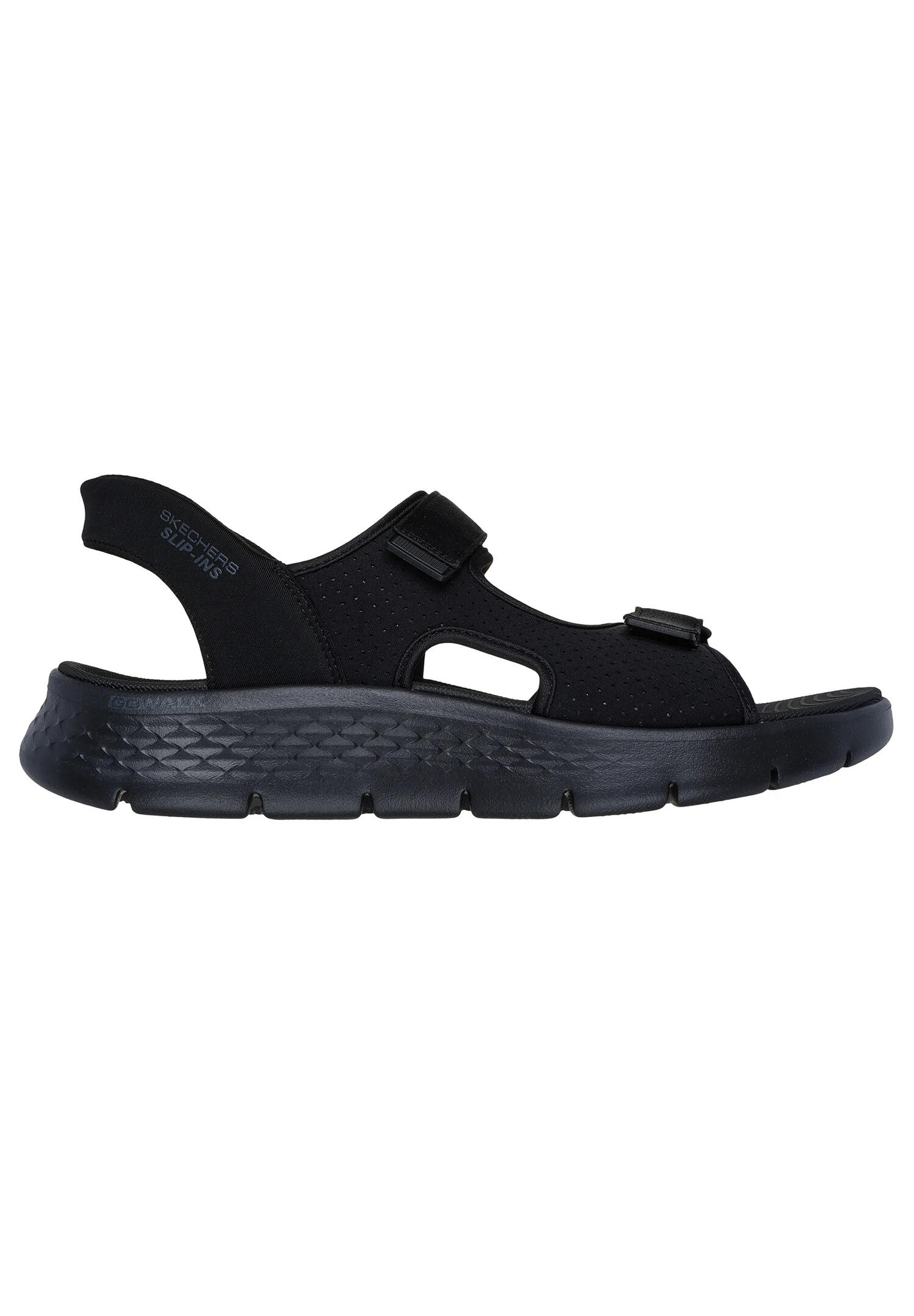 Sandales Skechers Go Walk Flex Sandal-easy Entr, Noir, Hommes 2/5