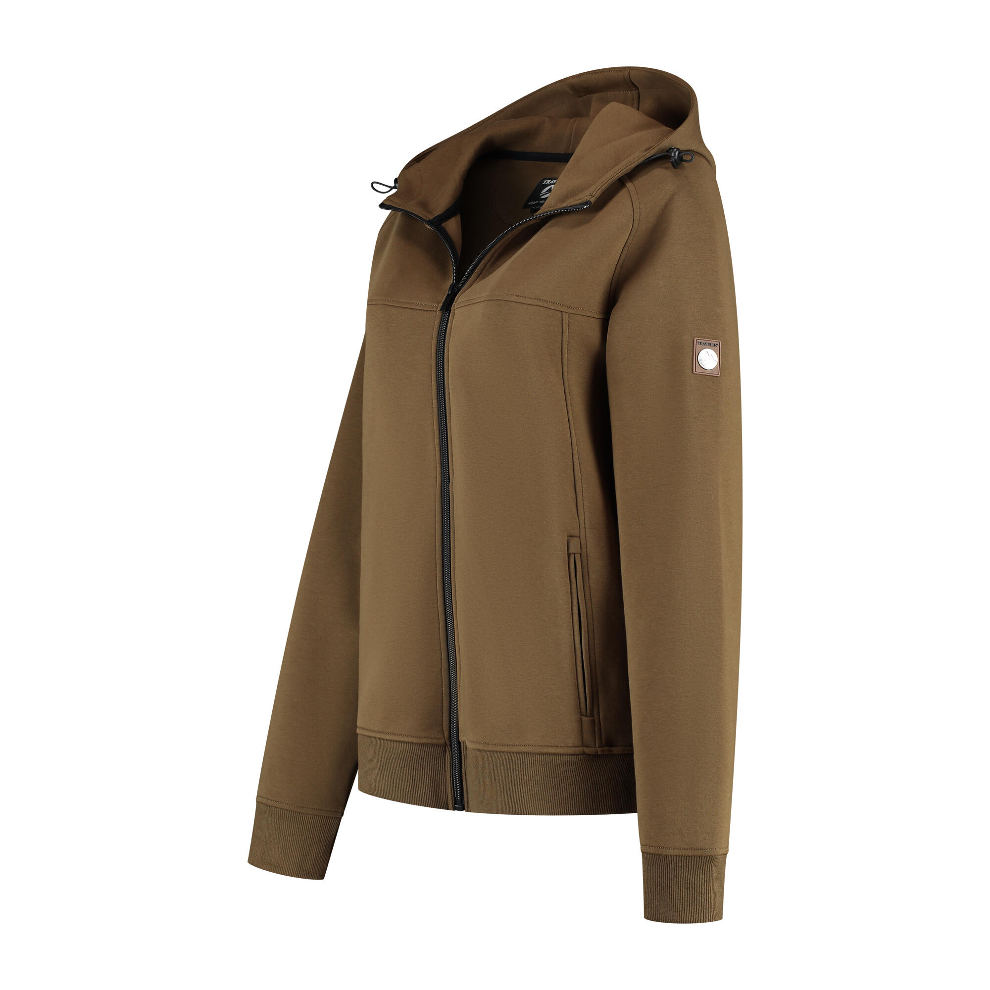 Stine Dames - Outdoorvest - Sweater - Bruin 3/7
