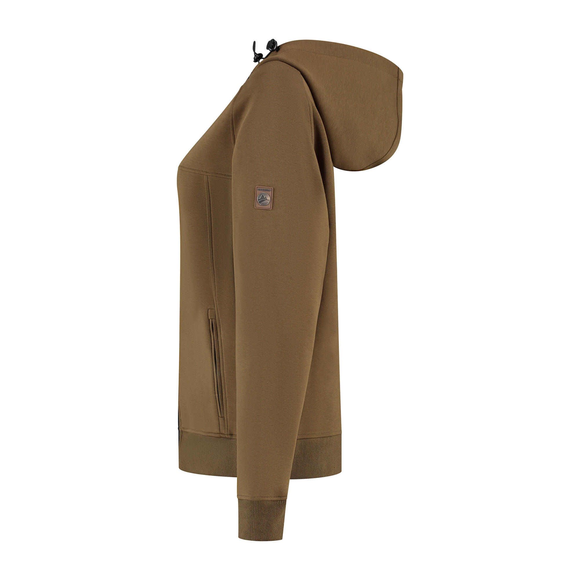 Stine Dames - Outdoorvest - Sweater - Bruin 4/7