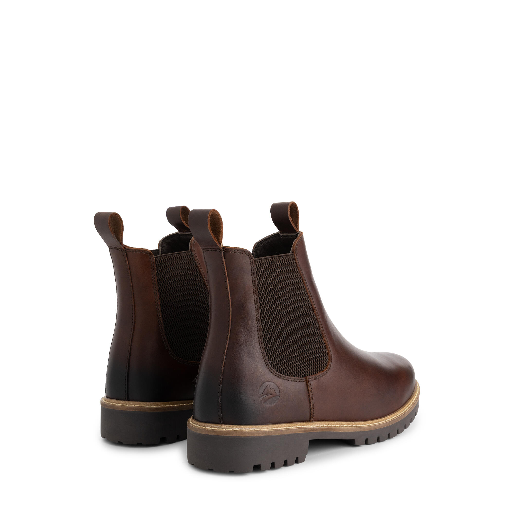 Hemsedal Herren – Chelsea-Stiefel – mit Wolle gefüttert – Dunkelbraun 2/5