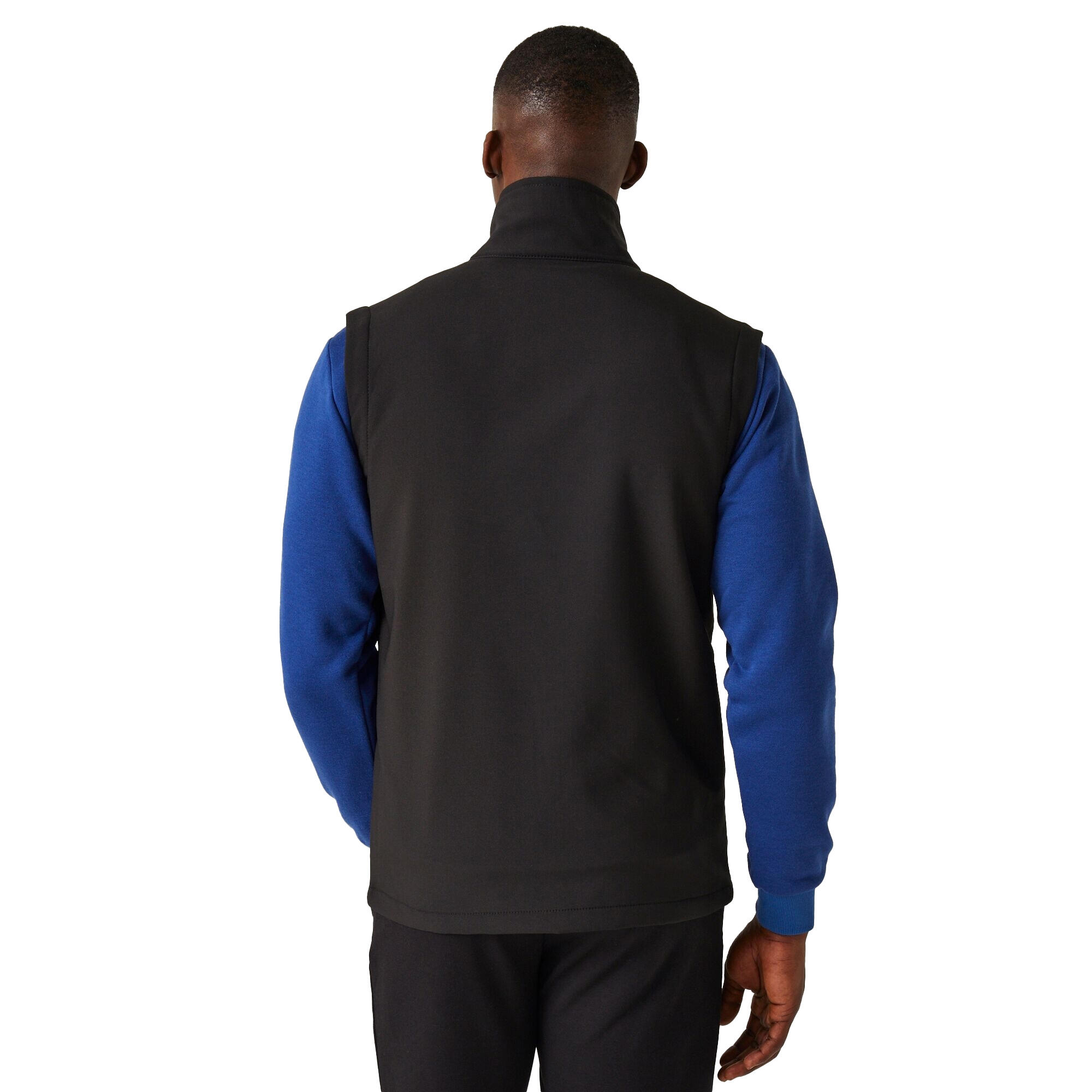 Colete Térmico 2 Camadas Softshell Homem (Preto / Novo Real) 3/5