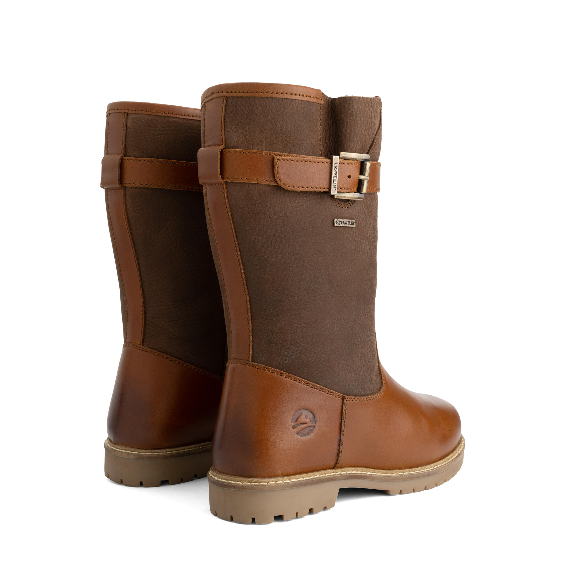 Vadso Femmes - Bottes d'extérieur - Imperméables - Cognac 2/7