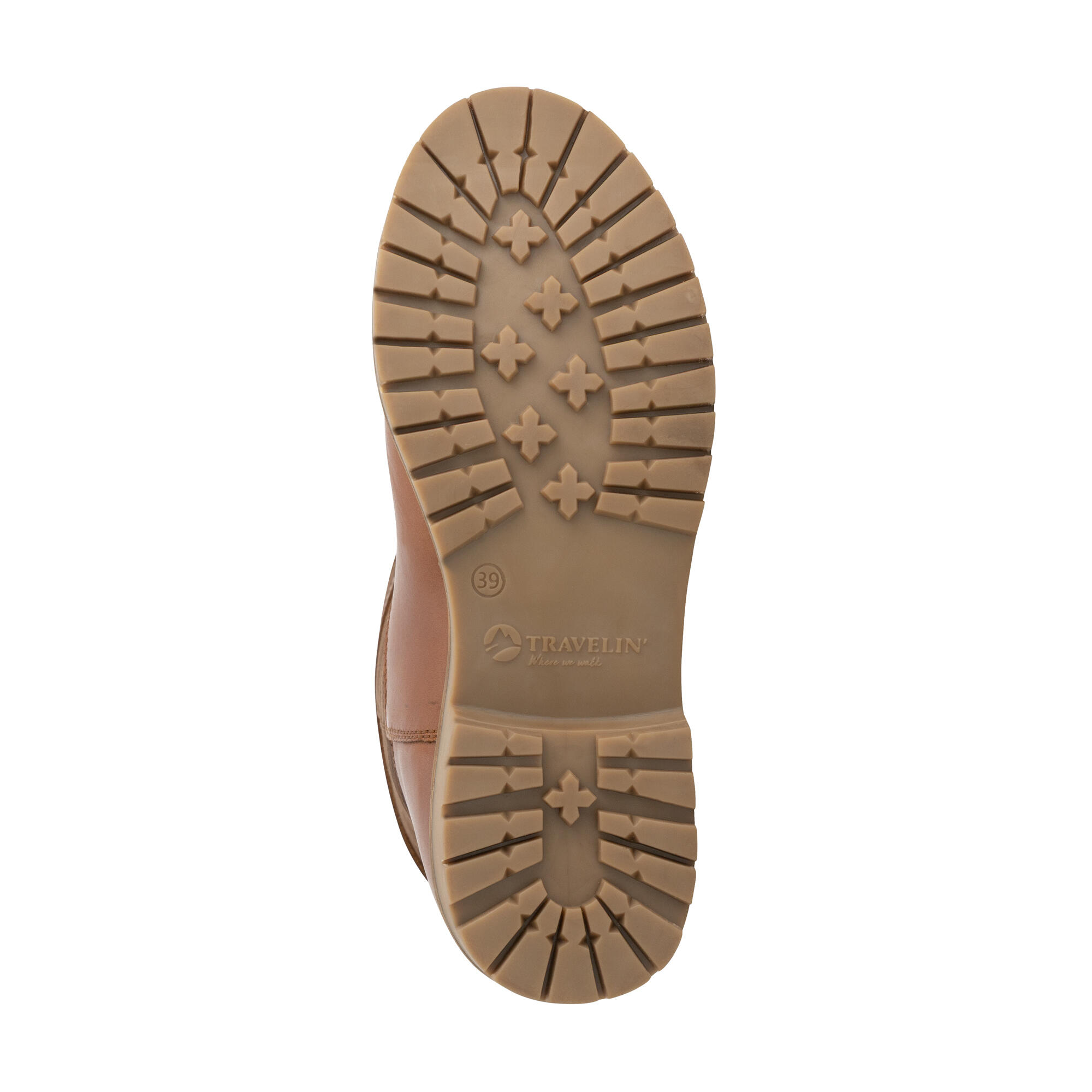 Vadso Femmes - Bottes d'extérieur - Imperméables - Cognac 6/7
