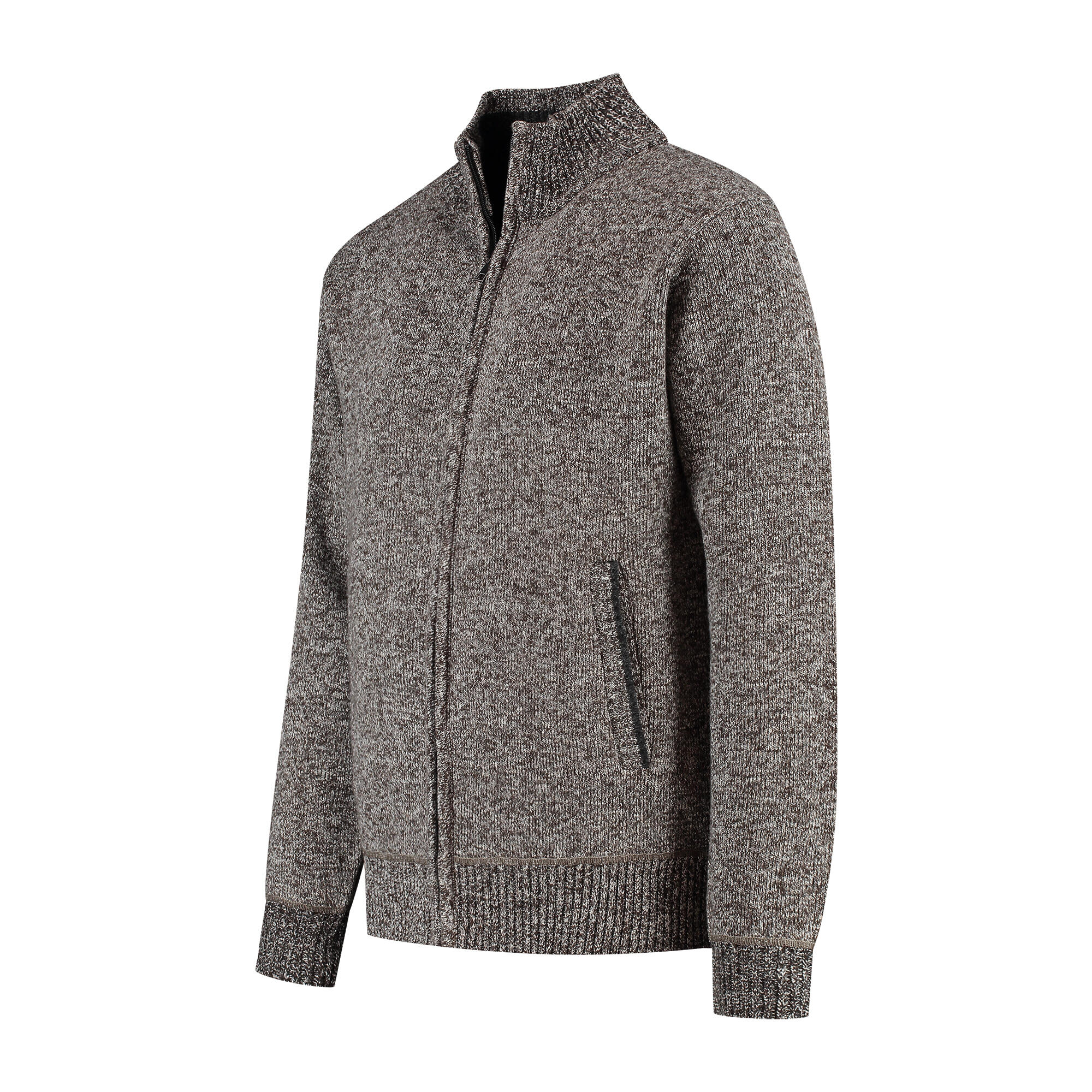 Patrick Homme - Veste d'extérieur - Polaire - Marron foncé 3/7