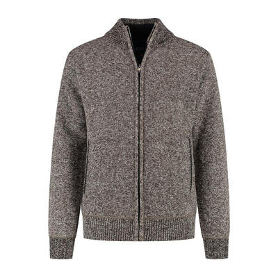 Mgo philip heren - outdoorvest - fleecevest - bruin