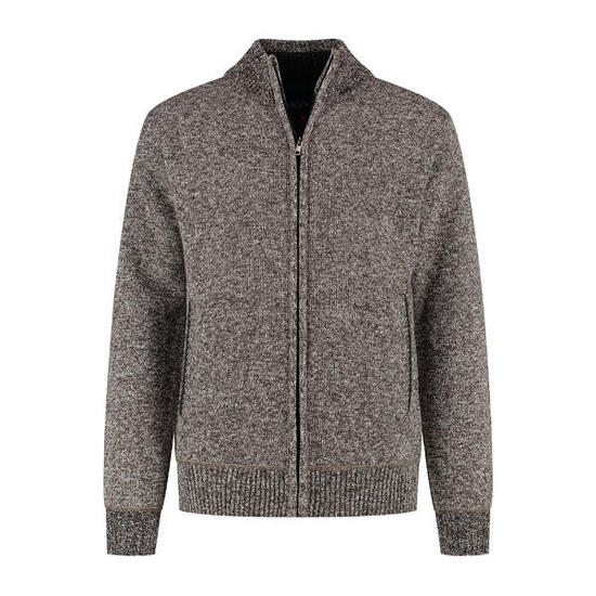 MGO Philip Herren - Outdoor-Strickjacke - Fleecejacke - Braun