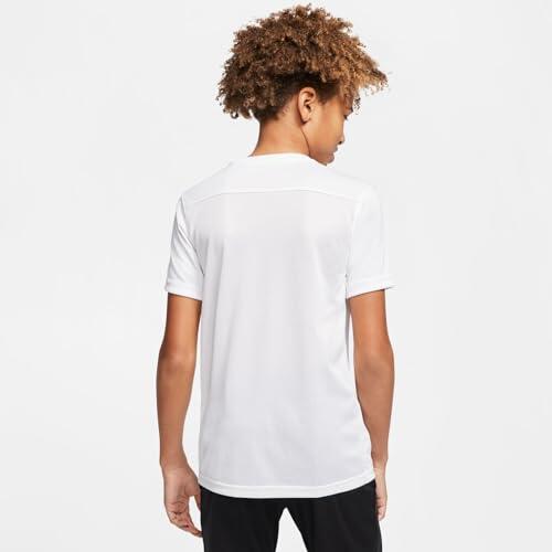 T-shirt da calcio junior nike bianco 6/6