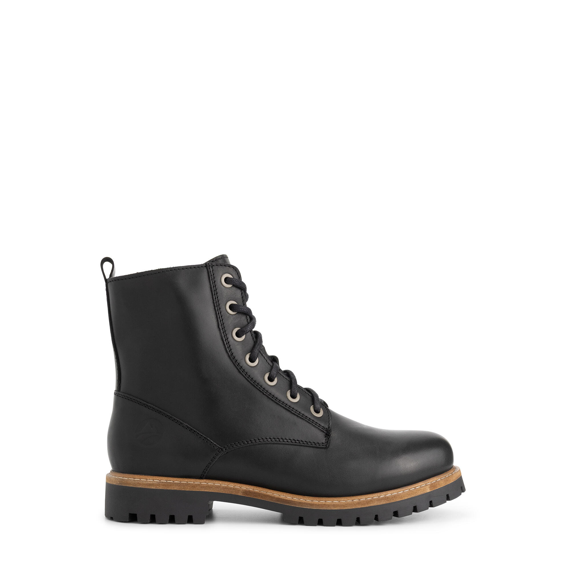 Kvaloya Heren - Veterboots - Leer - Zwart 3/6