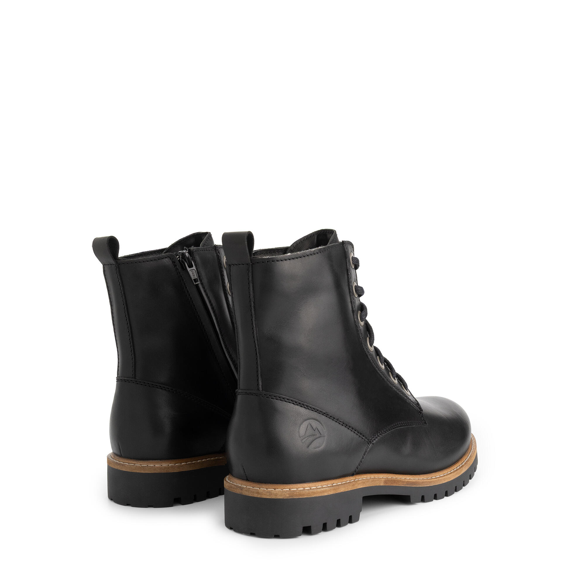 Kvaloya Heren - Veterboots - Leer - Zwart 2/6