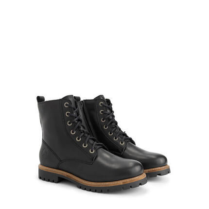 Kvaloya Homme - Bottines à lacets - Cuir - Noir