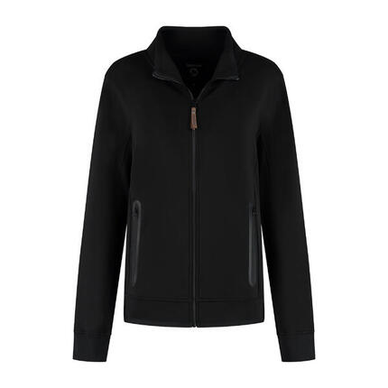 Olia Damen - Outdoor-Strickjacke - Schwarz