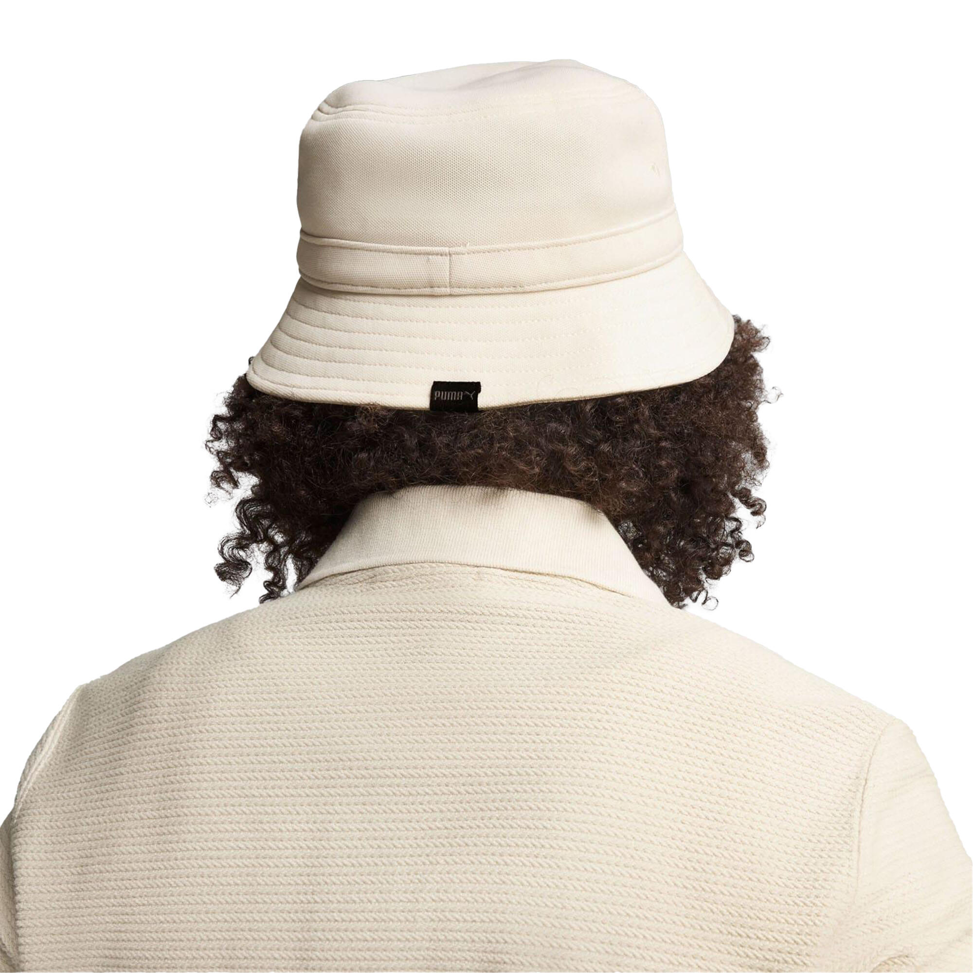 "Premium Essential" Schlapphut Logo für HerrenDamen Unisex Damen und Herren Weiß 3/4