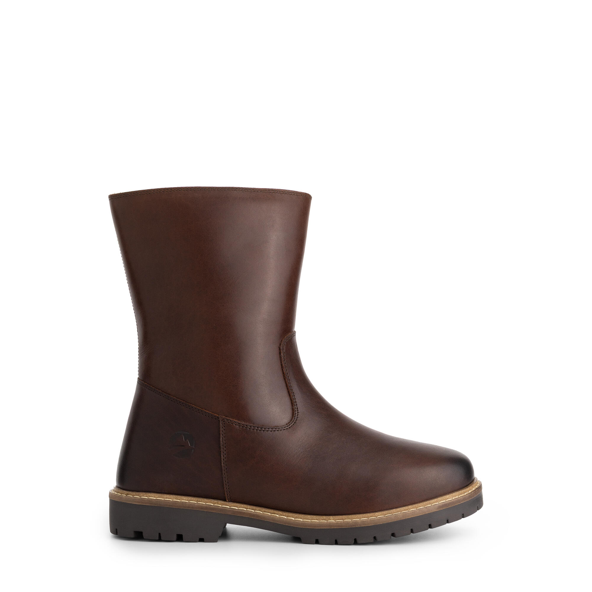 Nexo Femme - Bottes - Doublées de laine - Marron foncé 3/6