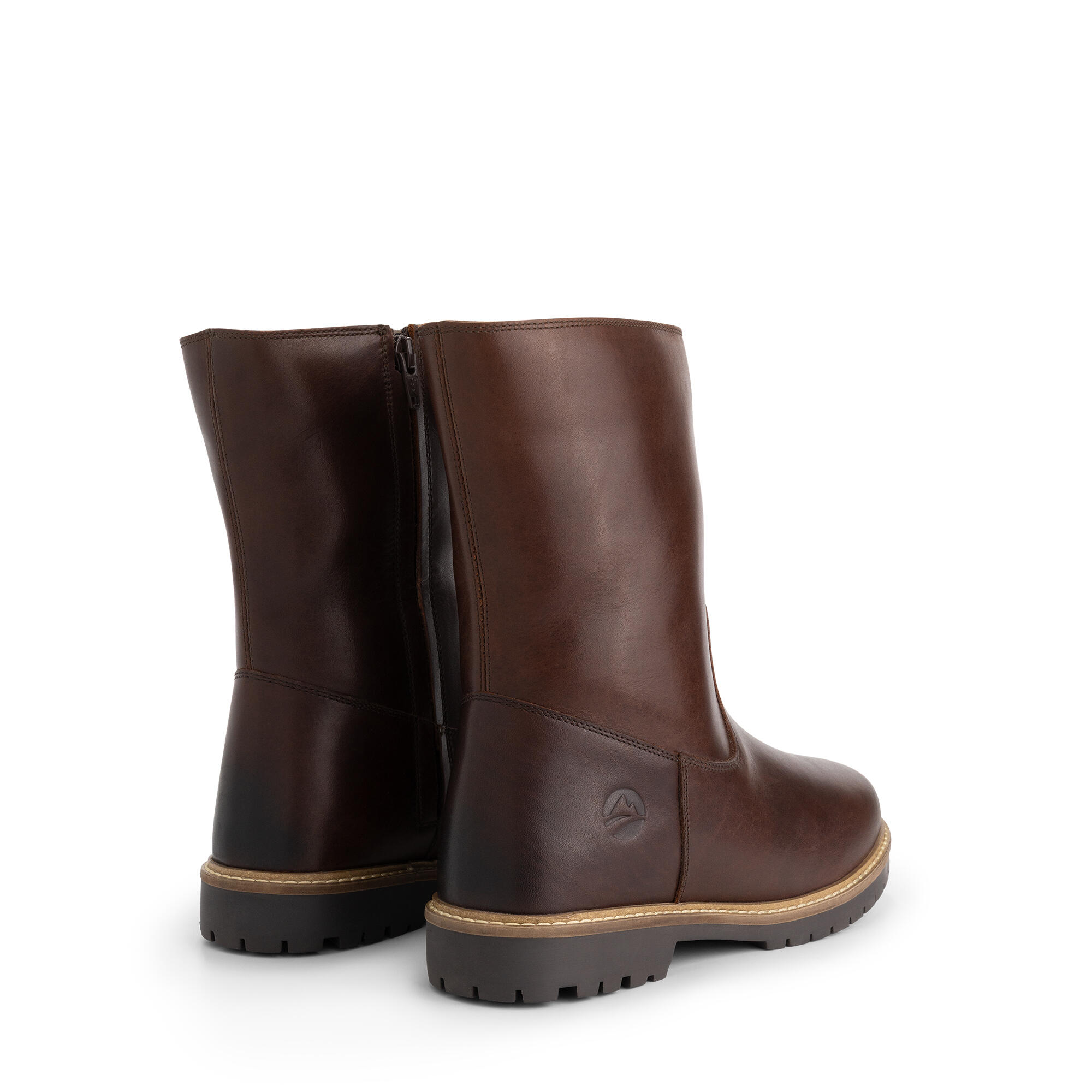 Nexo Femme - Bottes - Doublées de laine - Marron foncé 2/6