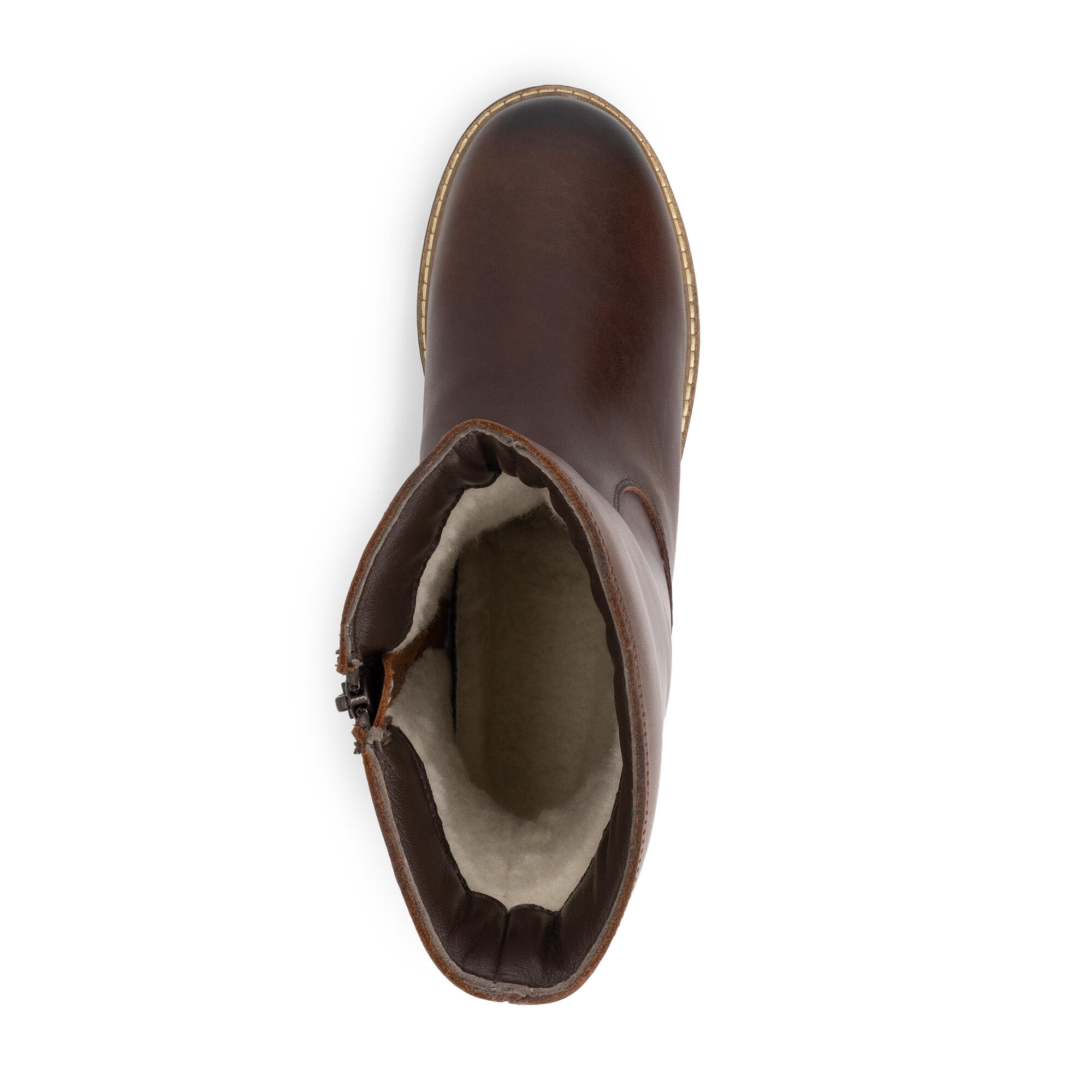 Nexo Femme - Bottes - Doublées de laine - Marron foncé 5/6