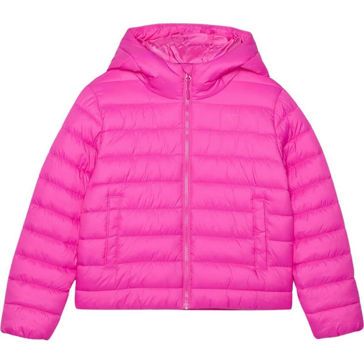 4f - Veste Matelassée Jwaw24tdjaf449 Fille (rose) - Doudoune Synthétique - Rose - Decathlon