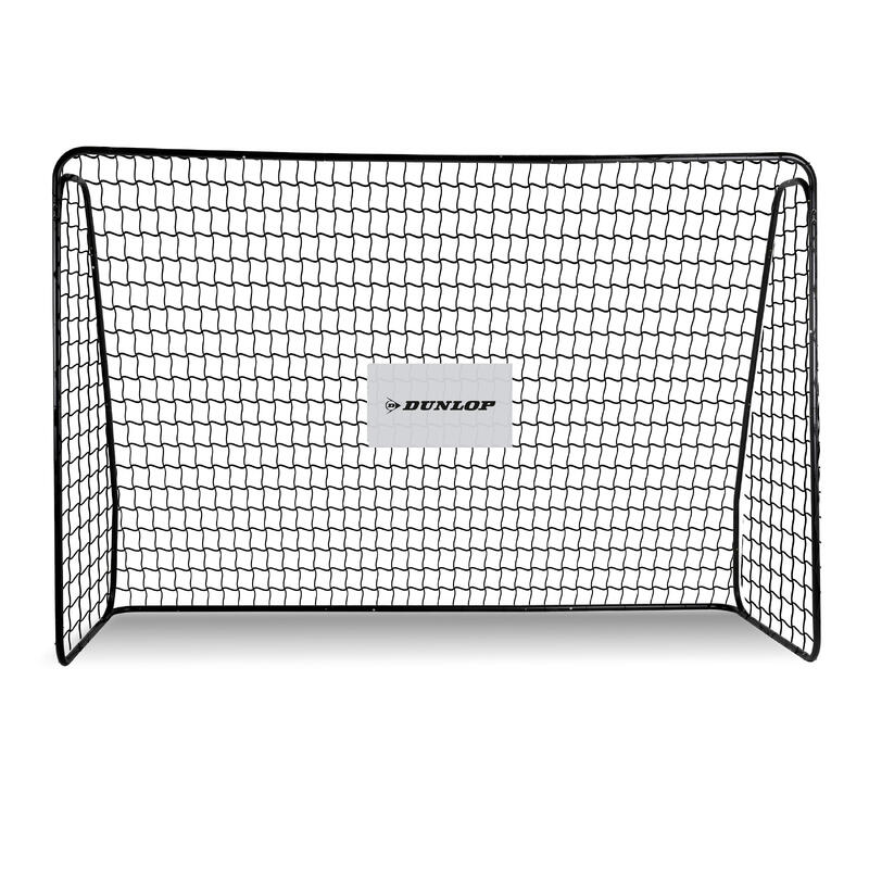 Bramka do piłki nożnej z siatką Dunlop 300x205x120cm