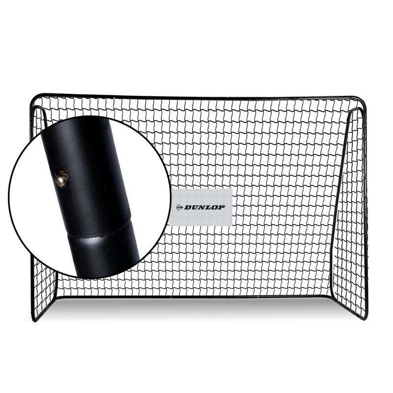 Poartă Fotbal Dunlop 300x205x120cm, Negru