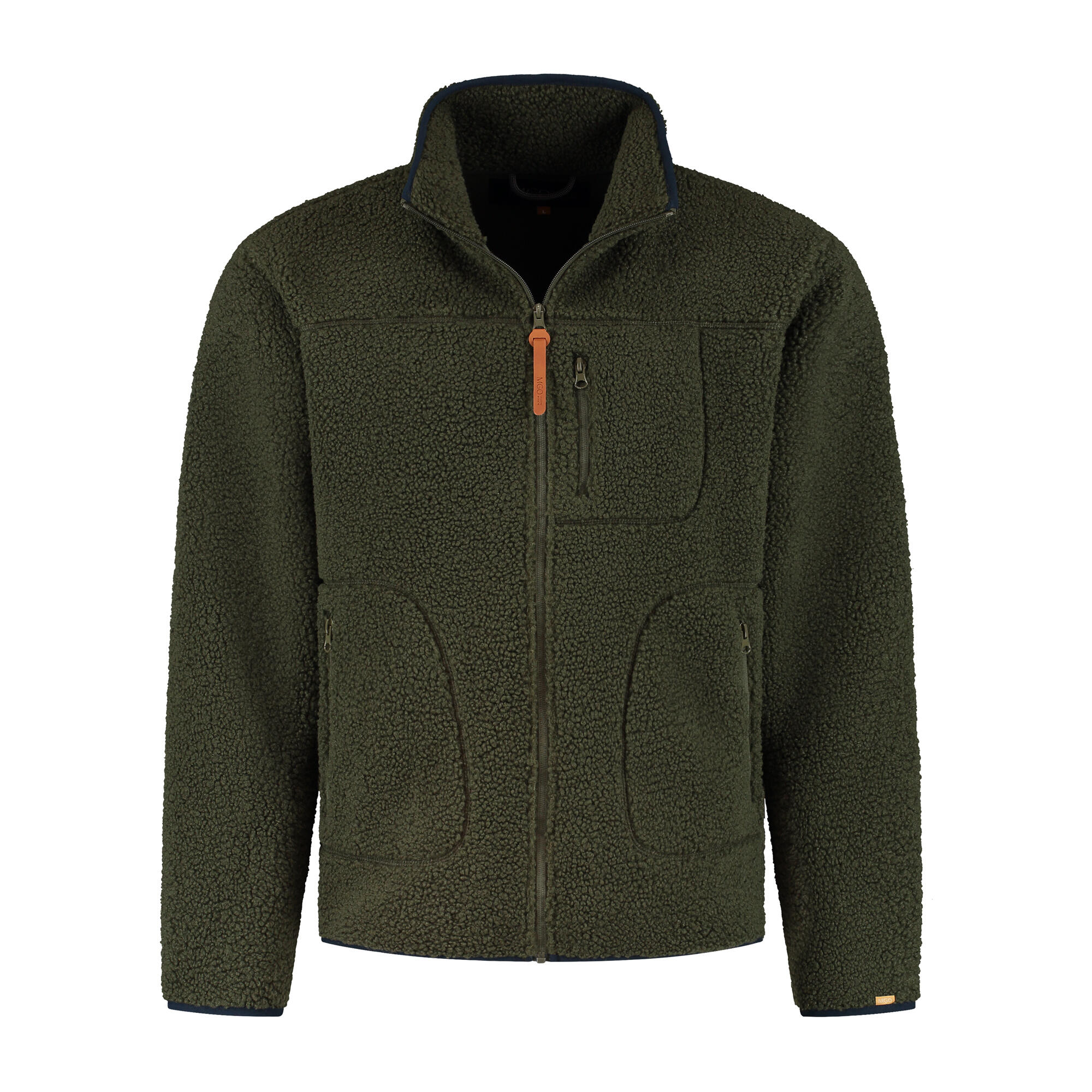 Mgo - Mgo Ted Homme - Cardigan D'Extérieur - Polaire Teddy - Vert Foncé - Pull - Vert - Decathlon