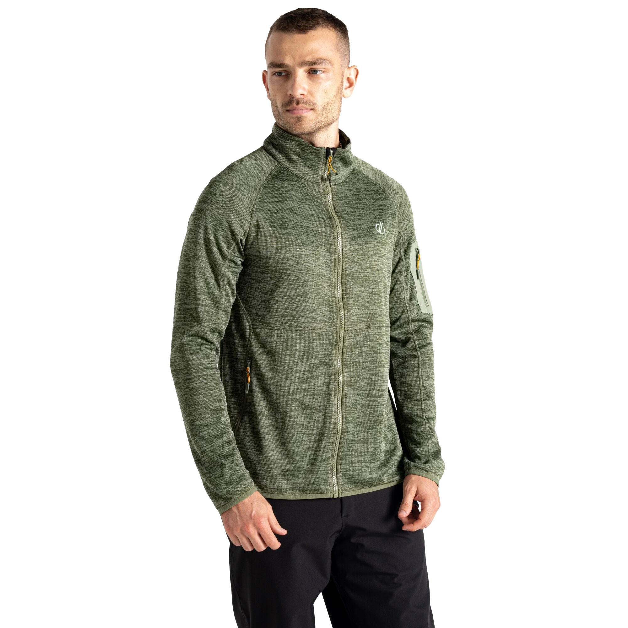 Heren Torrek Fleece Top (Olivijngroen/Haaggroen) 4/5