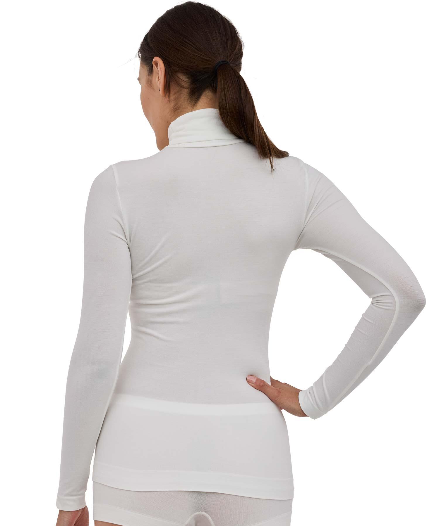 Koszulka damska golf z wełną Brubeck COMFORT MERINO 2/5