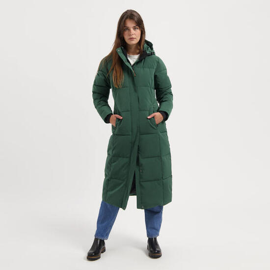 Freya Femmes - Doudoune - Ajustée - Vert foncé