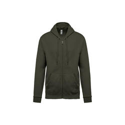 Sweathirt zippé à capuche Kariban Molleton