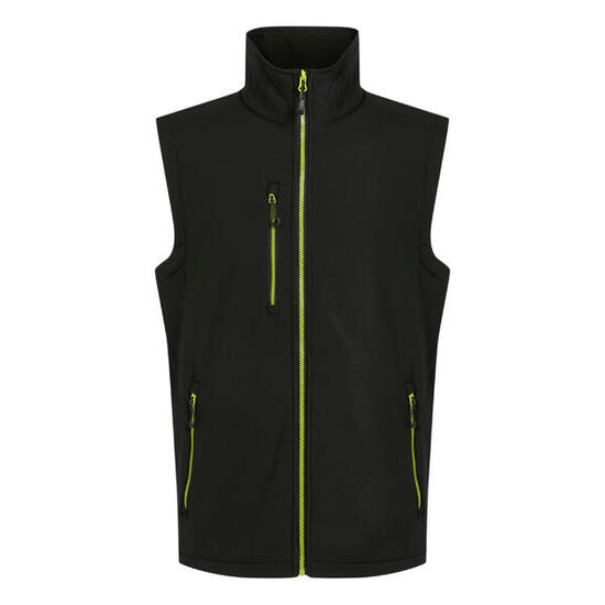 Veste Sans Manches Homme (Noir / Vert Citron)