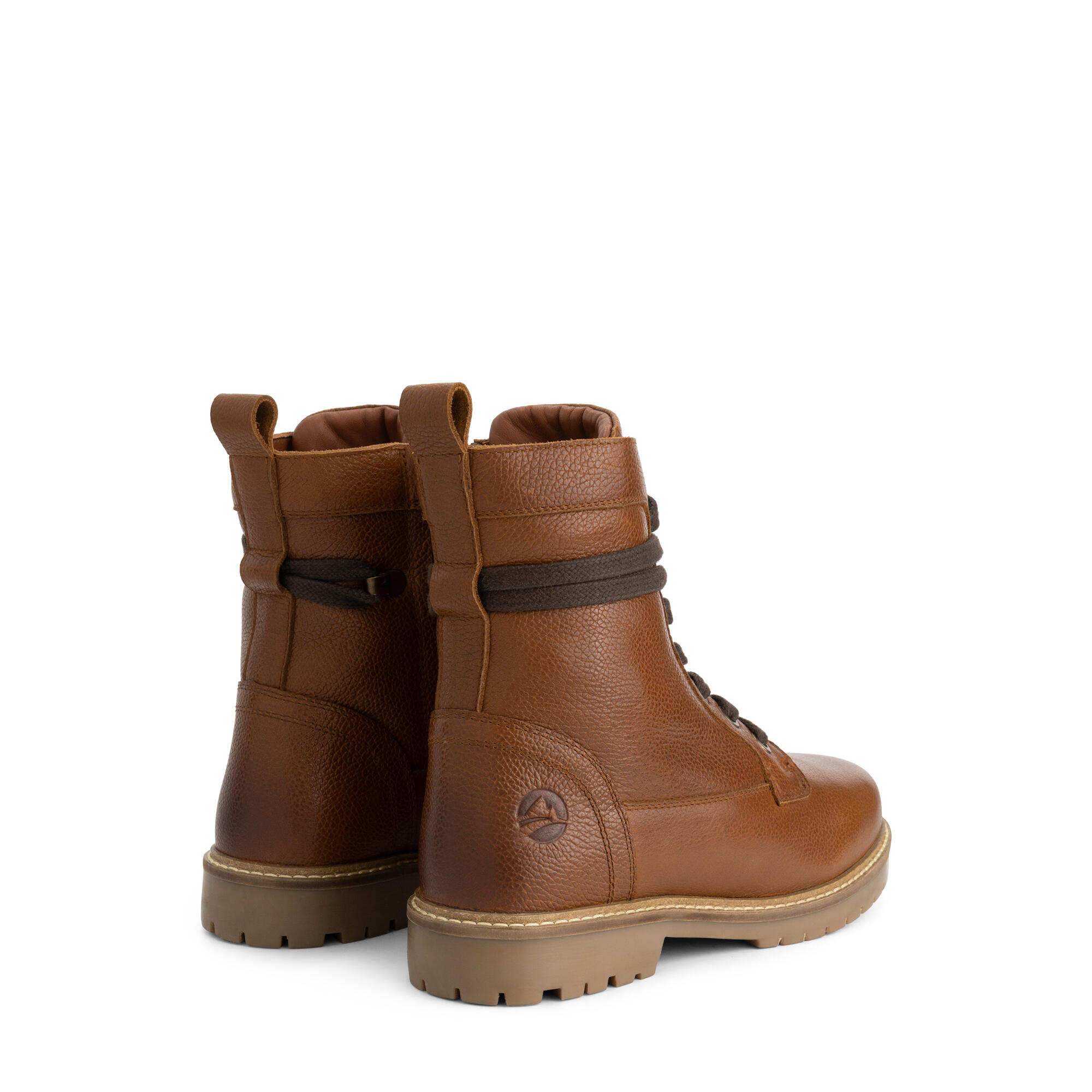 Kongsmark Damen - Schnürboots - Wolle gefüttert - Cognac 2/6