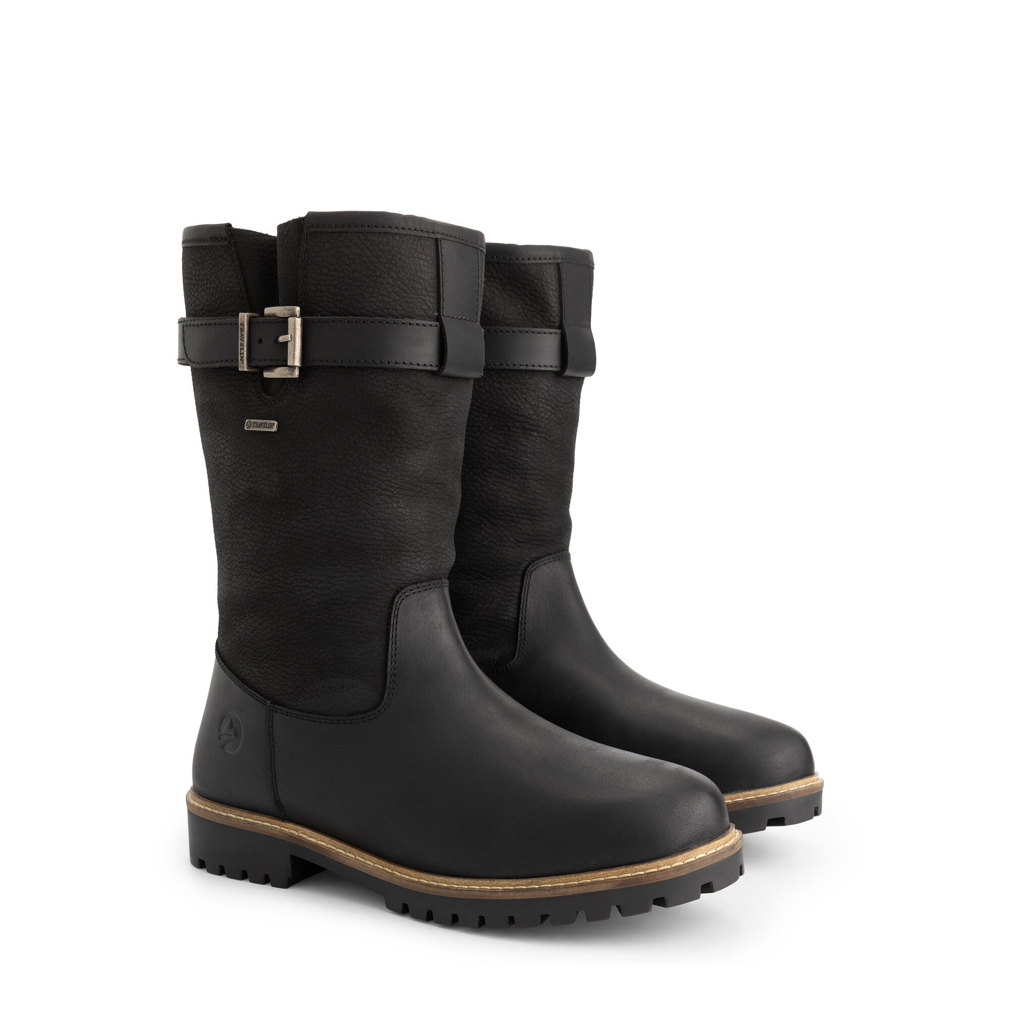 TRAVELIN' Travelin' Aremark Herren - Outdoor-Stiefel - Wasserdicht - Schwarz